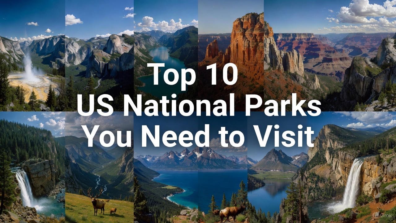 Top 10 Most Peaceful USA National Parks!