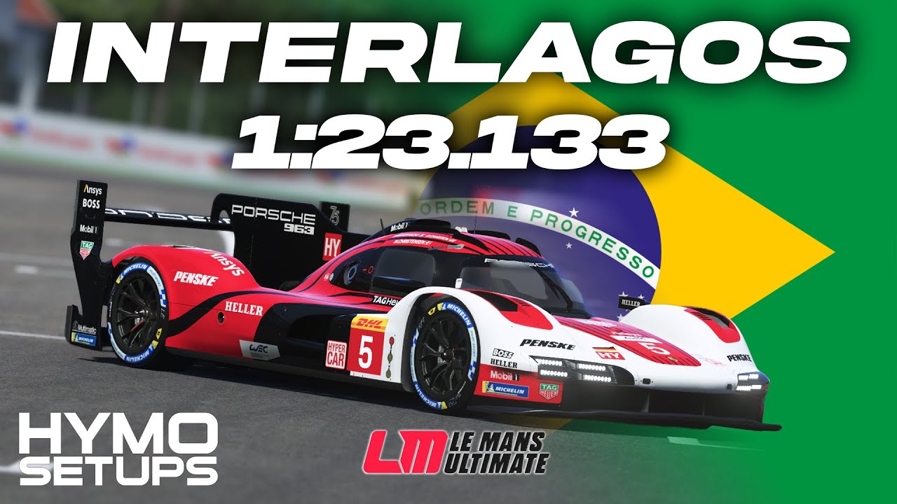 LMU Hotlap | Porsche 963 @ Interlagos | U3 H1 | Le Mans Ultimate