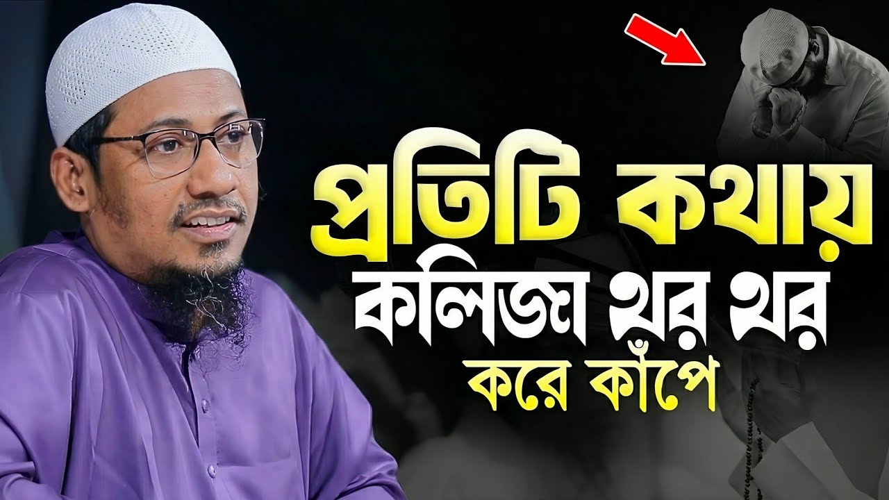 😟এমন কেউ নেই যে ওয়াজটি শুনে একবারও কাঁদে নাই। Anisur Rahman Ashrafi Waz| আনিসুর রহমান আশরাফী ওয়াজ😭