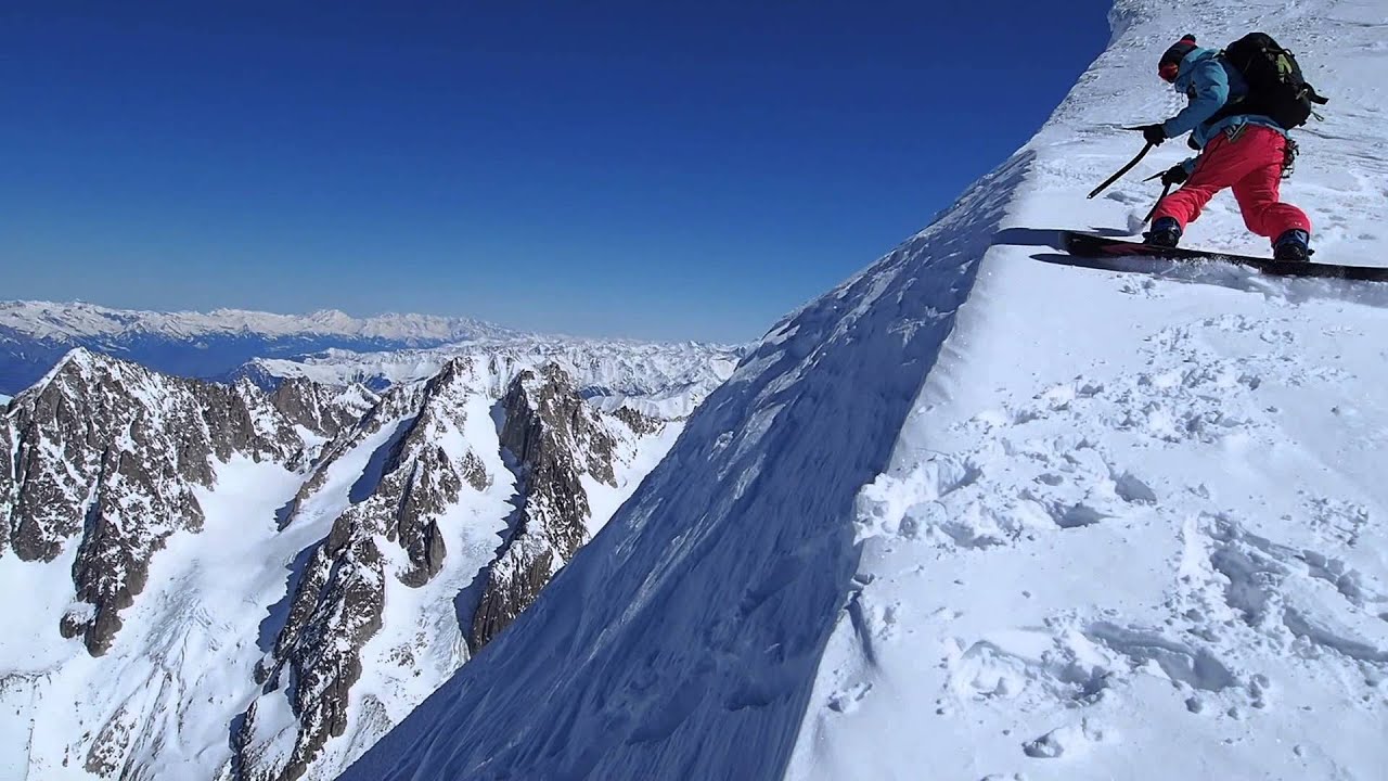 Aiguille verte voie Washburn 