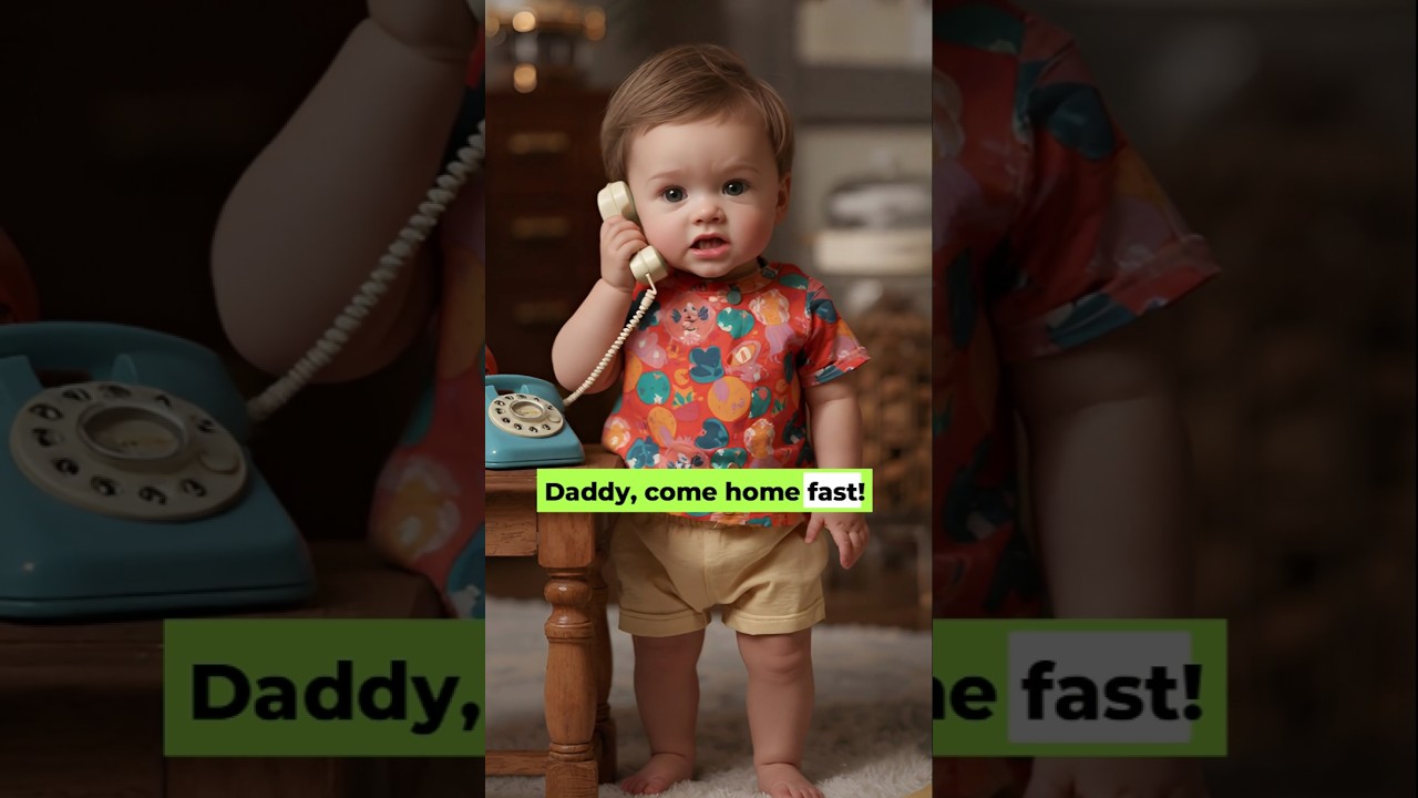 Daddy, I Found Something Weird at Home #englishlearningclass #speakingpractice #learnenglish