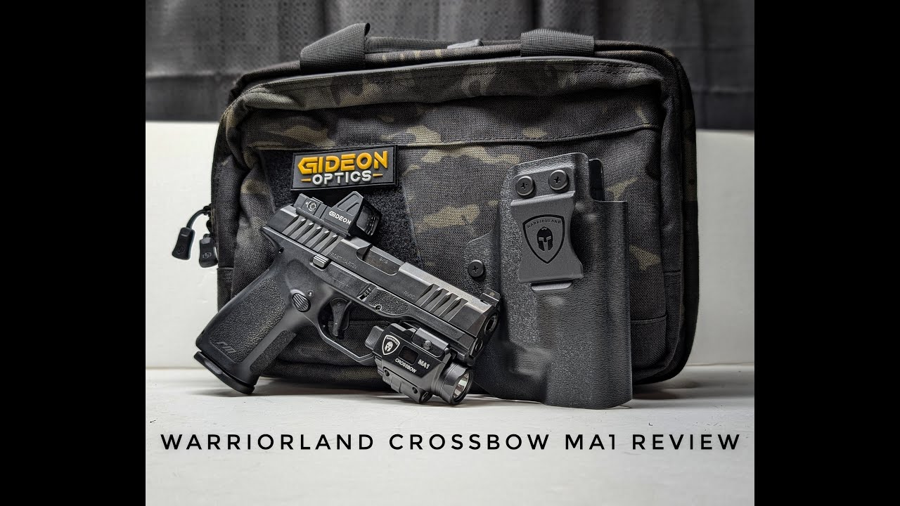 Этот фонарь и кобура меня удивили — арбалет Warriorland MA1