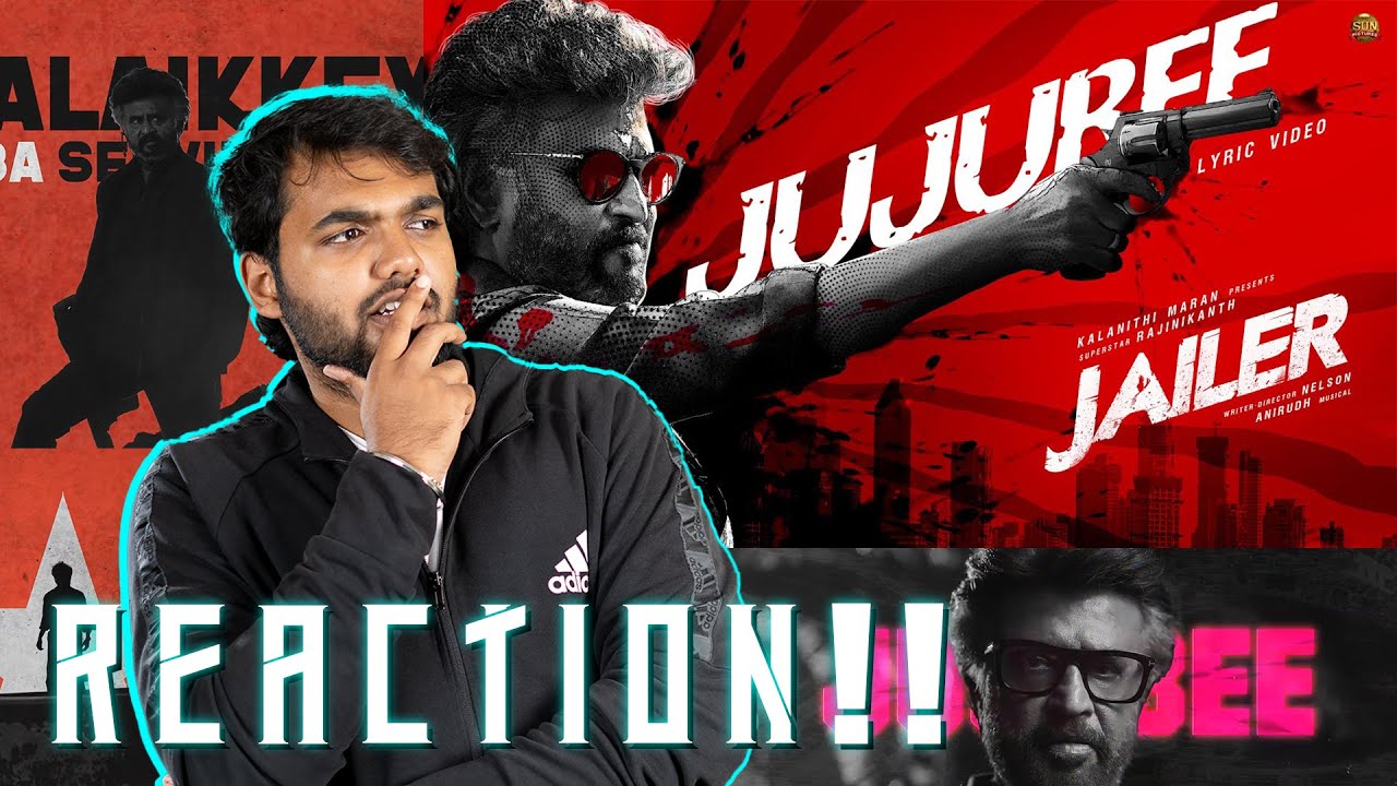 Jujubee Lyric Video | REACTION!! | JAILER | Superstar Rajinikanth | Anirudh | Nelson | Dhee