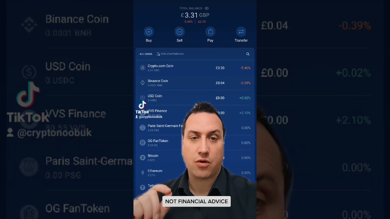 HOW TO STAKE YOUR VVS VIA CRYPTO.COM & THEIR DEFI WALLET