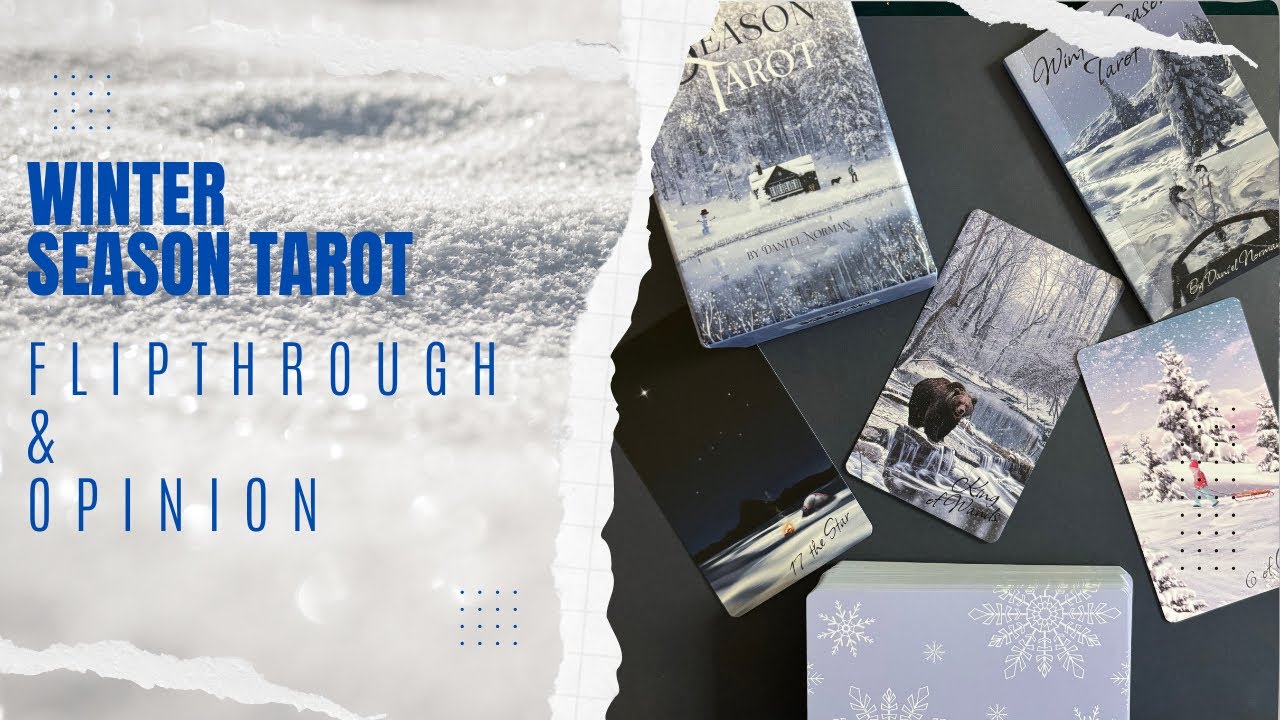 Winter Season Tarot by Dani’El Norman - A deck that transports you ❄️⛄️🧣
