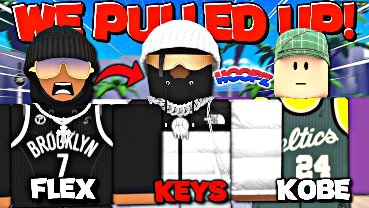 FlexPlayz & iiKobe24 Pulls Up On Keys To The Gaming! | (ROBLOX HOOPZ)