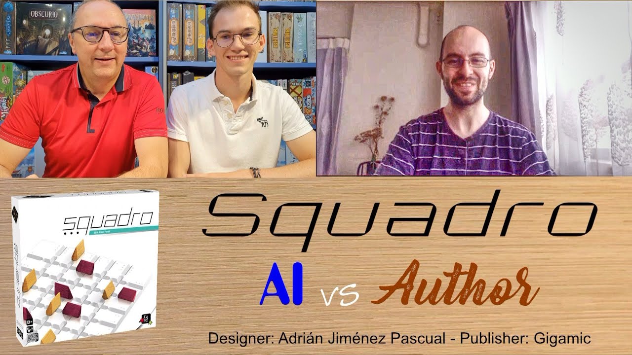 The game of Squadro: author against AI