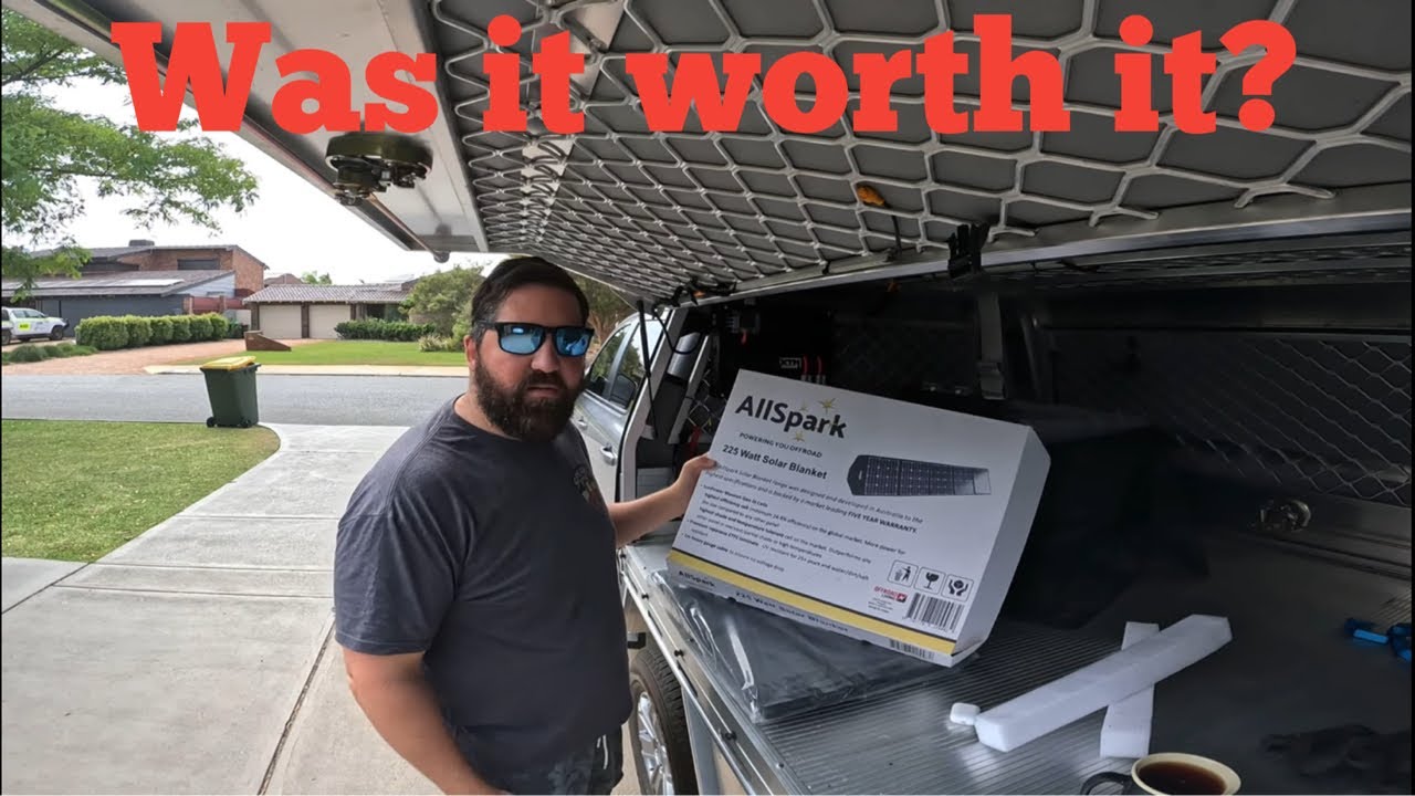 Allspark 225W solar blanket review
