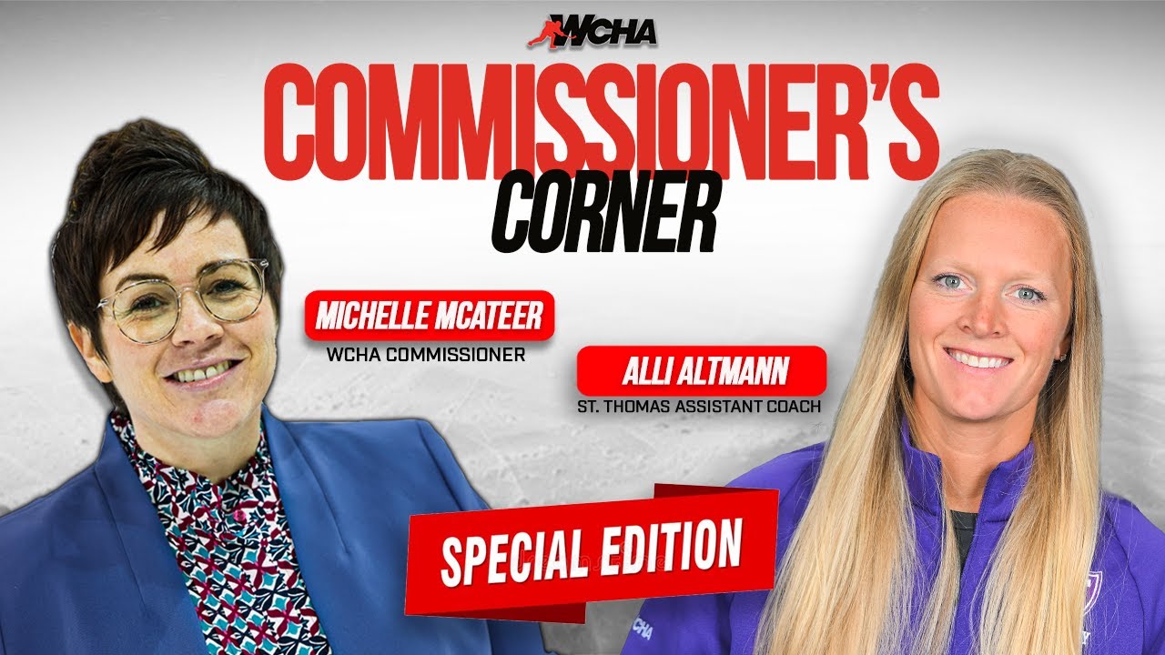 WCHA Commissioner's Corner Special Edition with St. Thomas Assistant Coach Alli Altmann