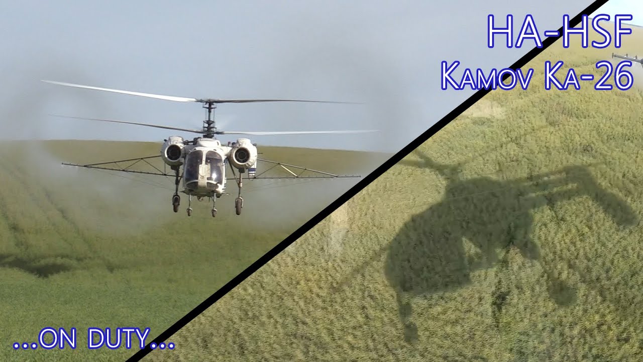 HA-HSF, Kamov Ka-26 - On duty