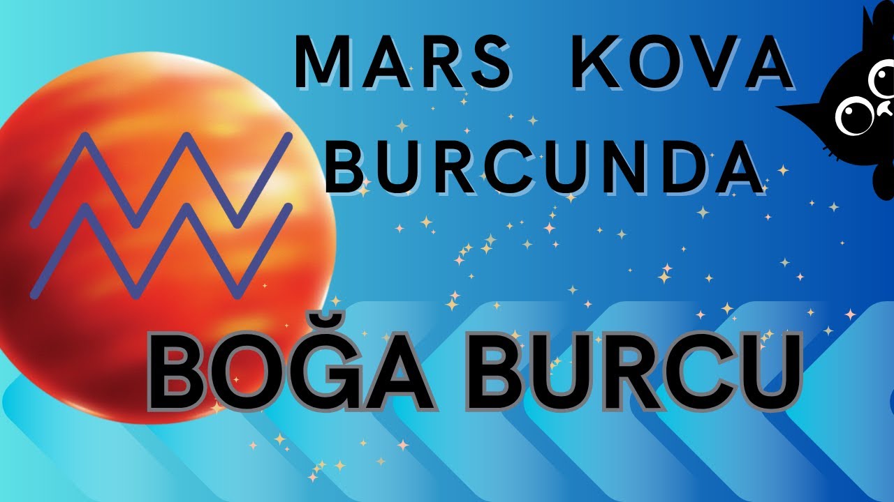 23 OCAK MARS KOVA BURCUNDA BOĞA BURCU YORUMLARI - MARS KARİYERİNİ DEĞİŞTİRİYOR !!!