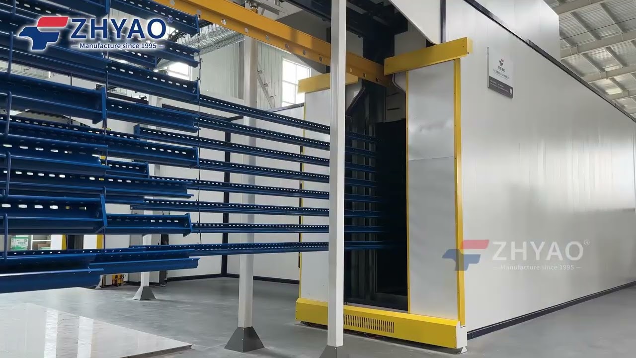 Electrostatic Powder Coating System for Aluminum Profile/Rack/Steel Structure
