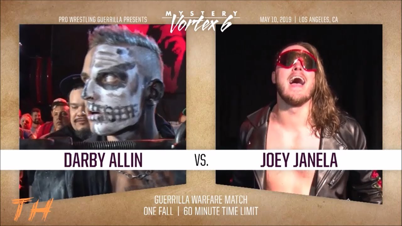 Joey Janela vs Darby Allin Highlights HD PWG Mystery Vortex 6
