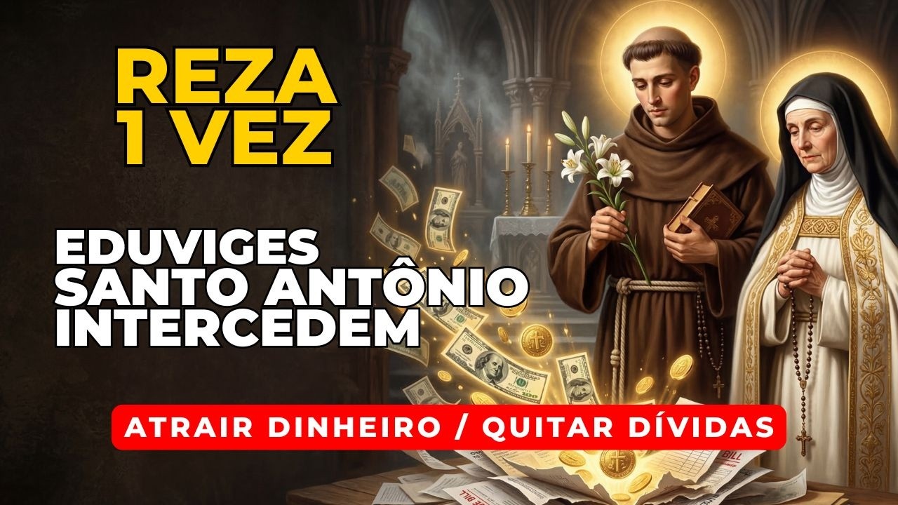 Oración para SALDAR DEUDAS y ATRAER DINERO: reza 1 vez (Eduviges y San Antonio de Padua)