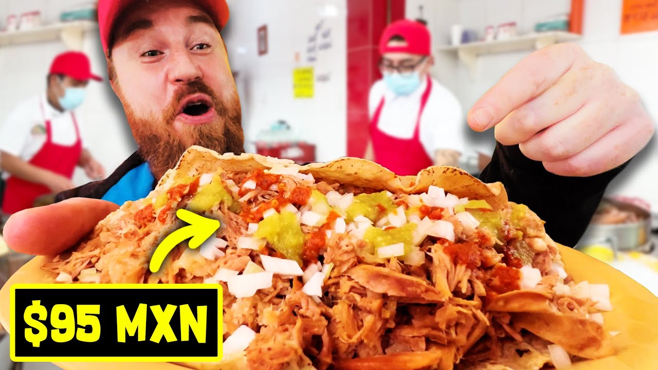 Probando los TACOS GIGANTES MÁS BARATOS 🇲🇽