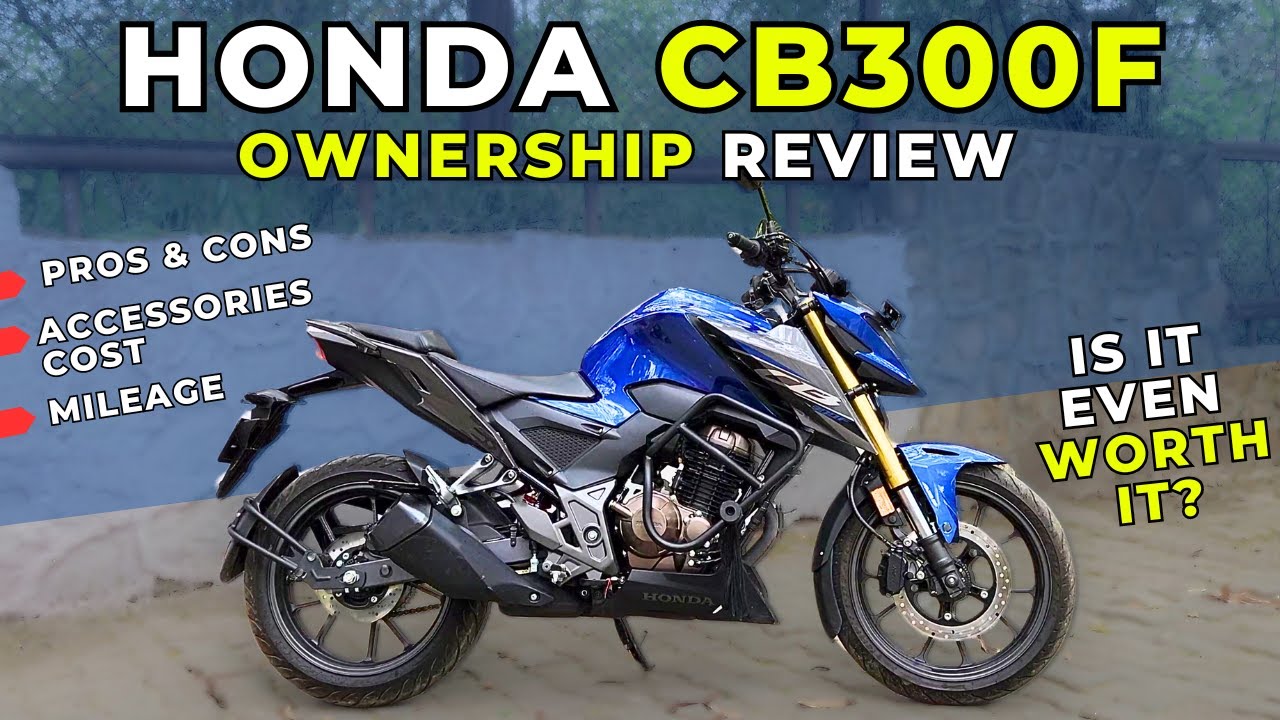 2024 Honda CB300F - Ownership Review | Pros and Cons, Accessories, Mileage #hondacb300f