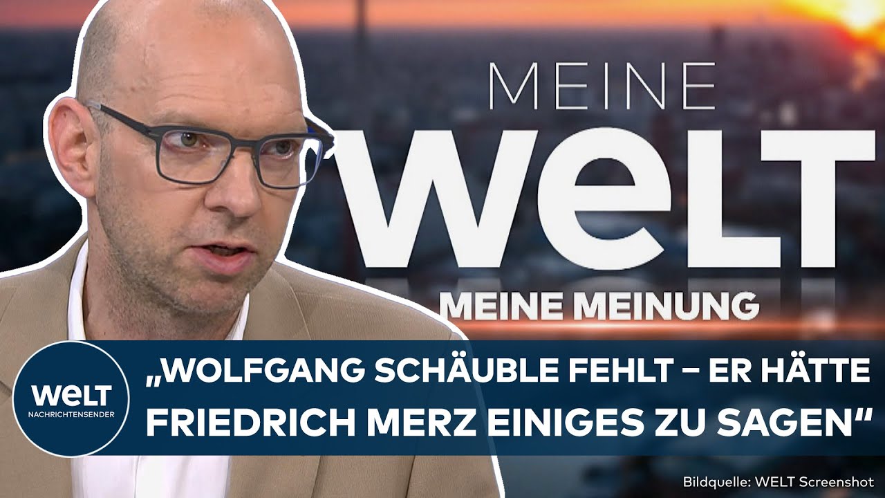 SCHULDENBREMSE: Wolfgang Sch&auml;uble w&uuml;rde sich bei Merz' Finanzkurs im Grab umdrehen! | MEINUNG