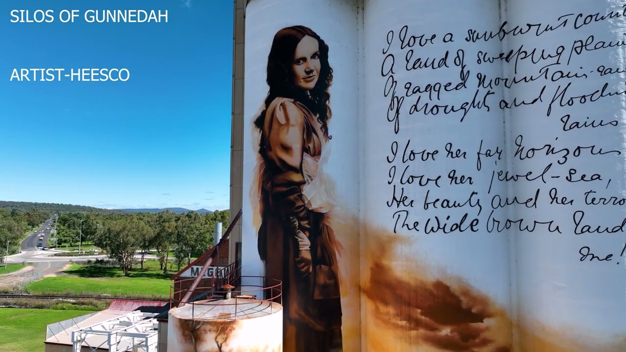 THE SILO ART TRAIL- NSW AUSTRALIA