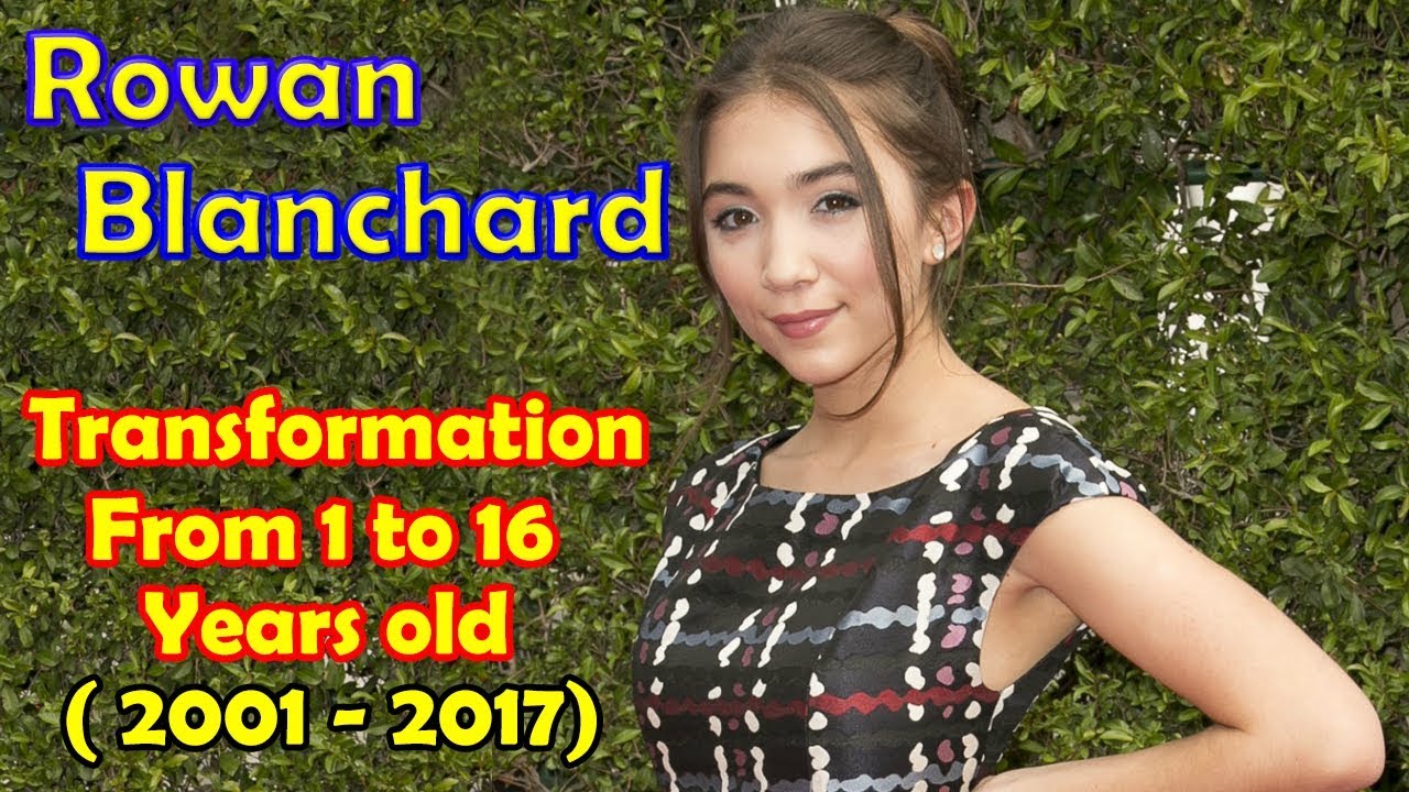 Rowan Blanchard transformation from 1 to 16 years old