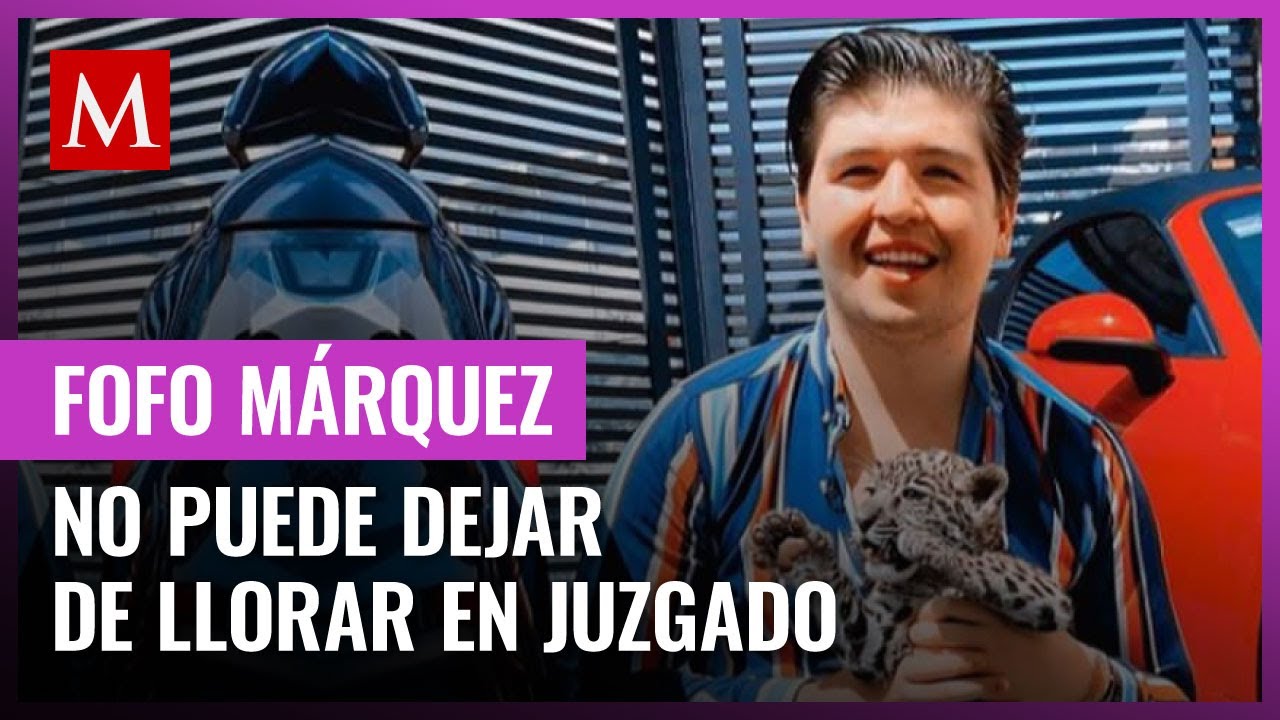 Fofo Márquez llora de nuevo en audiencia por tentativa de feminicidio