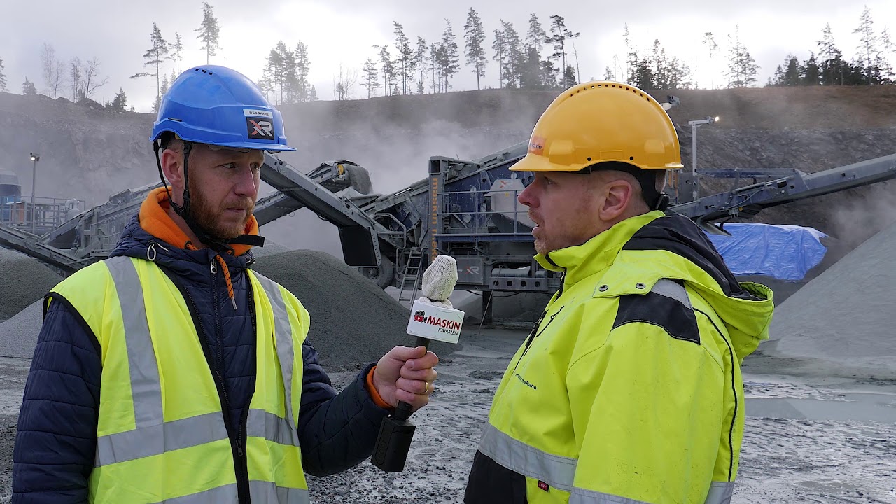 VSI-Krossning med Maskin Mekano VSI 1203 T7