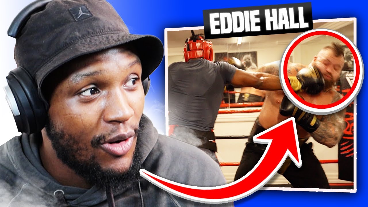 'MY JAW WAS ROCKING' REACTION TO SPARRING EDDIE HALL!