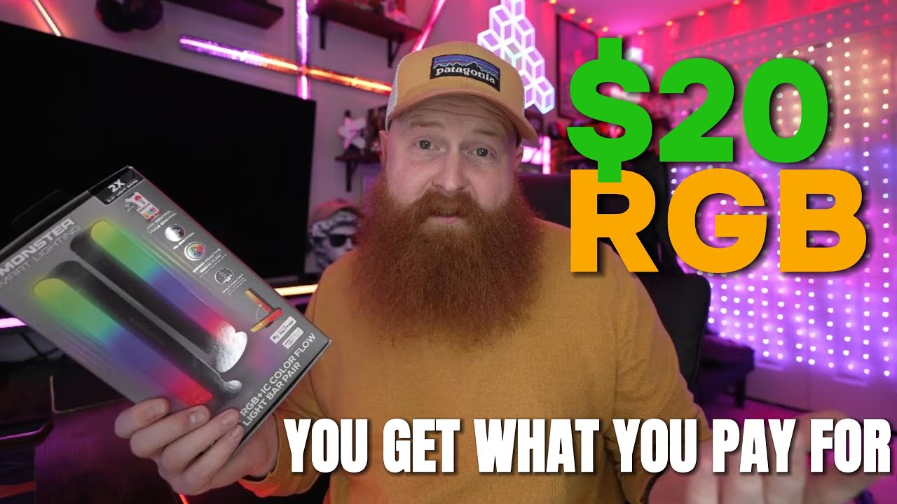 Cheap RGB: Monster Smart Light Bar
