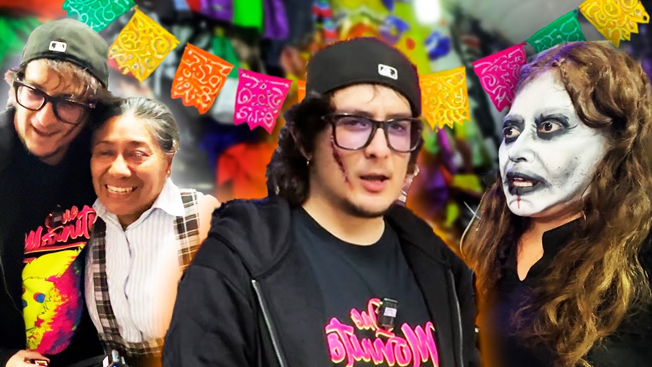 MERCADO de PORTALES en DÍA de MUERTOS 🎃  / INFOMANOS / JakeMattte