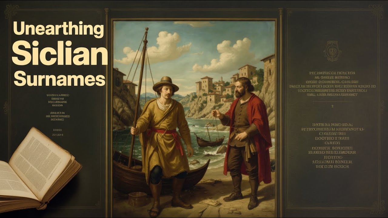 Sicilian Surnames Hide Ancient Secrets!