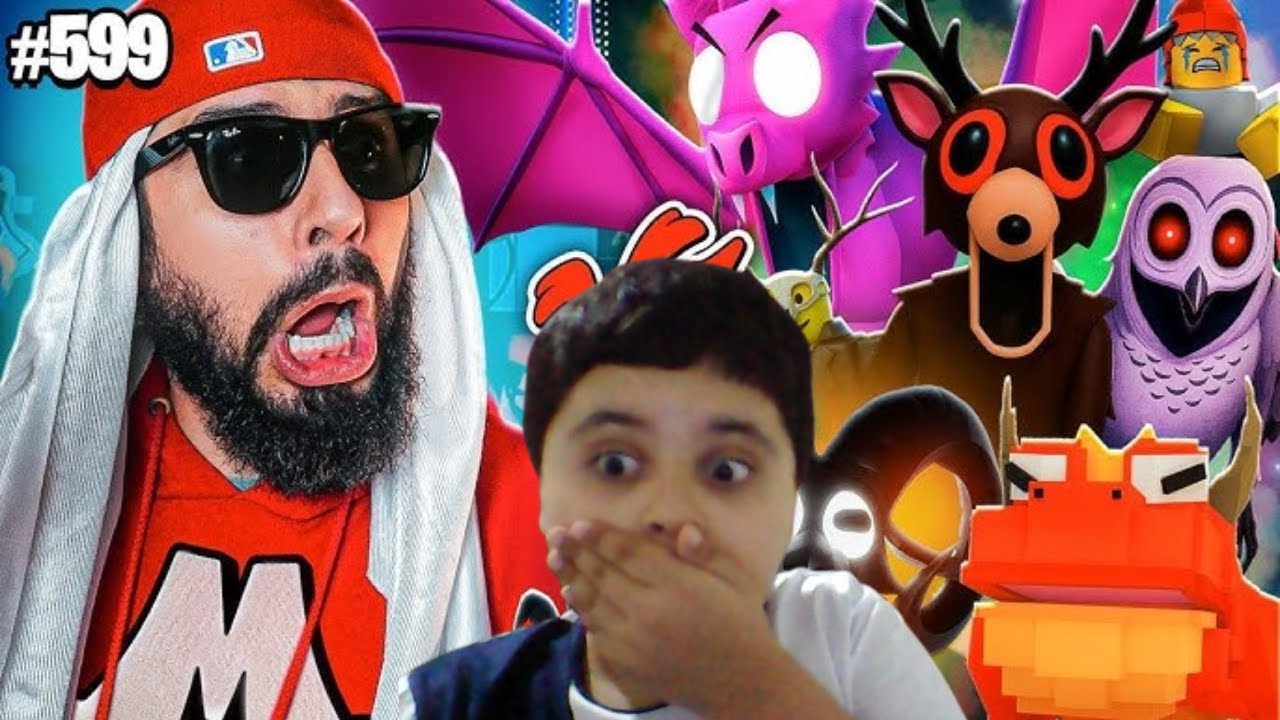 Todos os Monstros de 99 Noites na Floresta Vs. Mussa - Batalha de Rima React Do Tim Lapooro