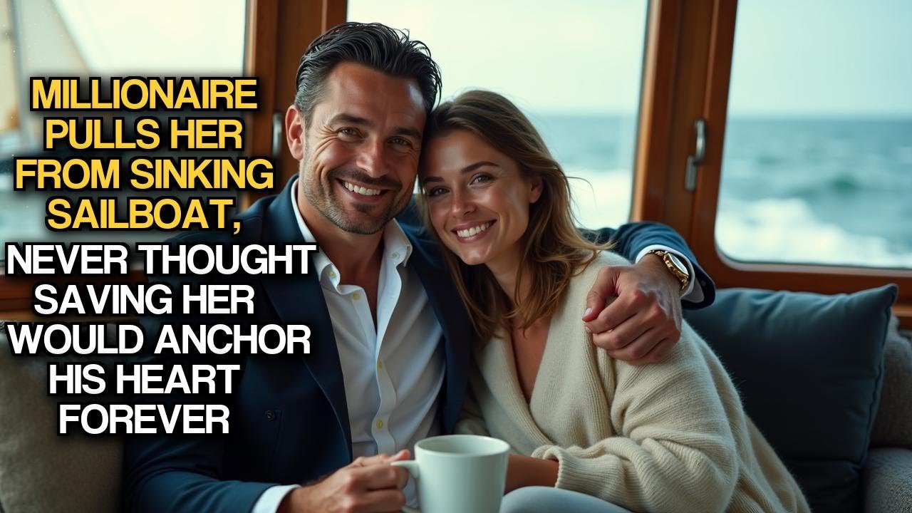 Millionaire Pulls Her From Sinking Sailboat, Never Thought Saving Her Would Anchor His Heart Forever