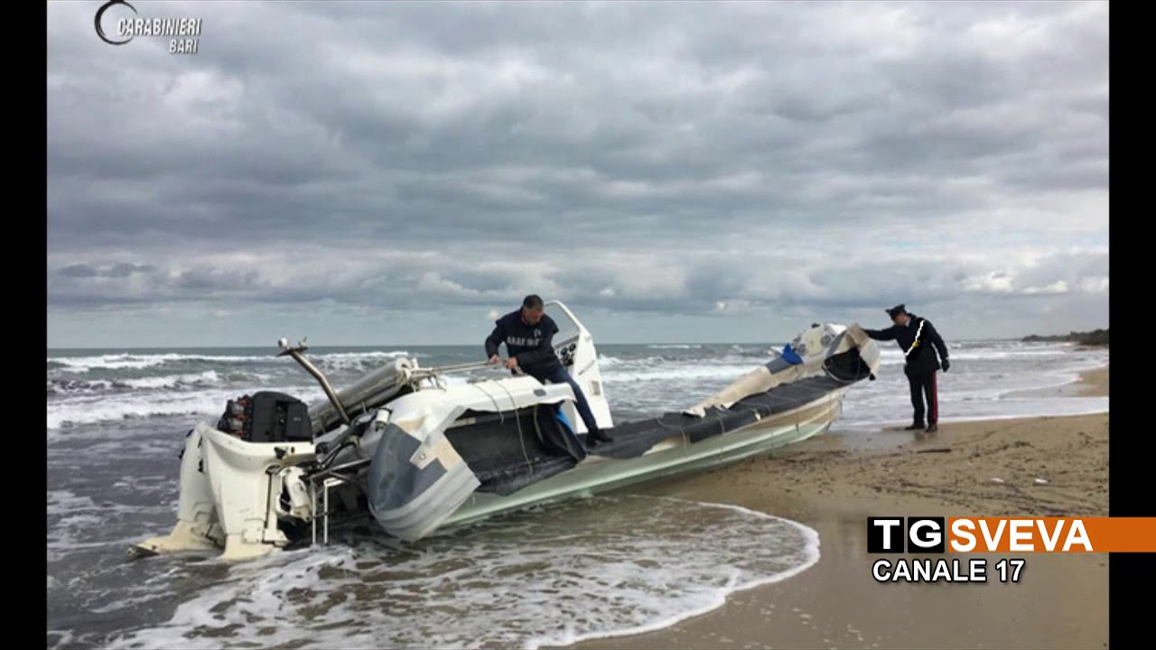 BRINDISI |  Una tonnellata e mezza di droga su un gommone: maxi sequestro a Torre Canne