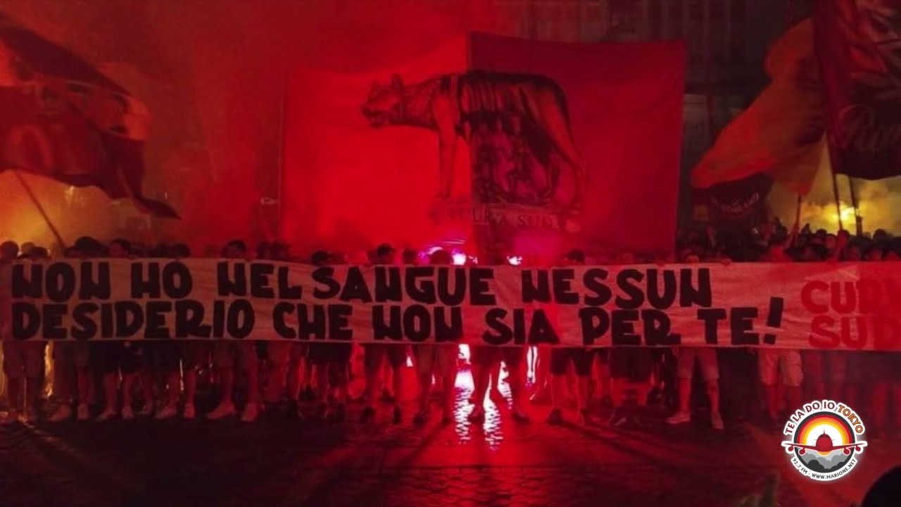 22 Luglio 2024: buon compleanno AS Roma, festa dei Tifosi della Roma a via degli Uffici del Vicario