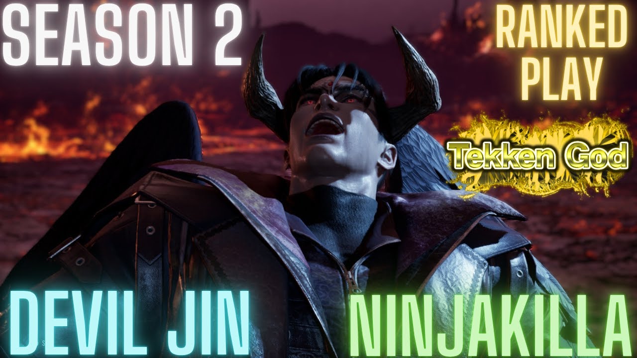 Tekken 8 | NinjaKilla (Devil Jin) Tekken God Ranked Play