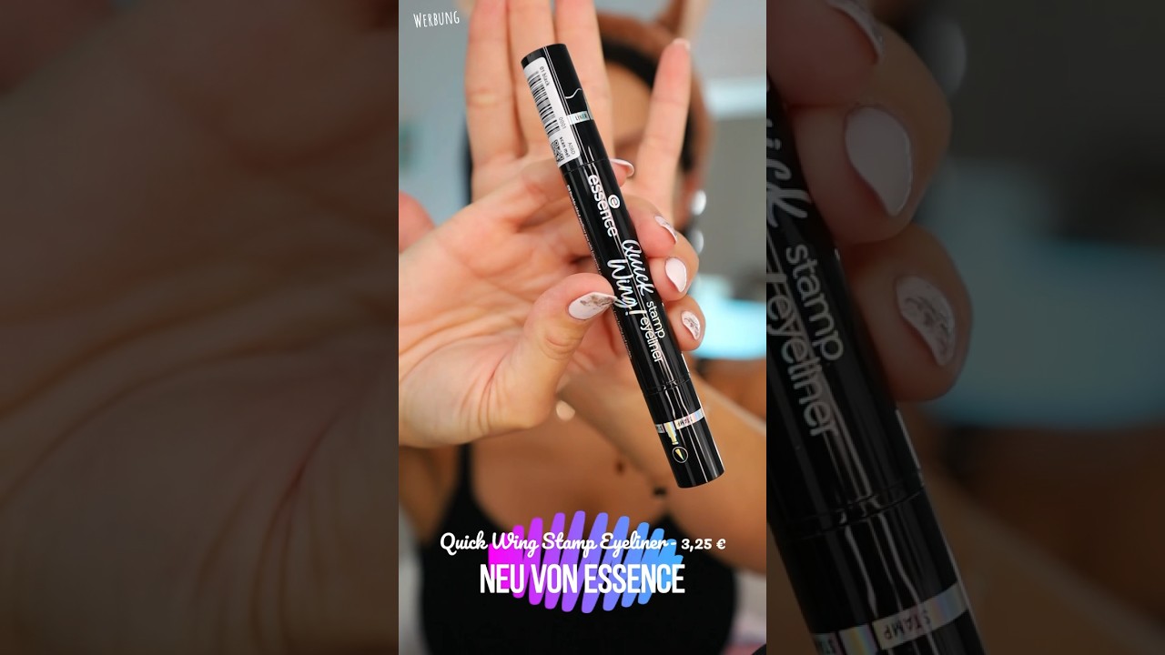Easy Eyeliner Wing? Eyeliner Stamp von Essence im Test. #eyelinerwing #essence #drogerieneuheiten