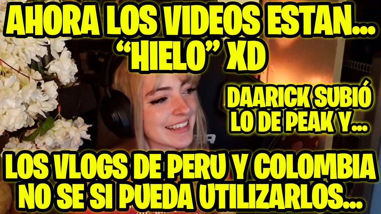 SYLVEE HABLA DE LOS VLOGS Y VIDEOS QUE NO SUBI&Oacute; DE PERU Y COLOMBIA