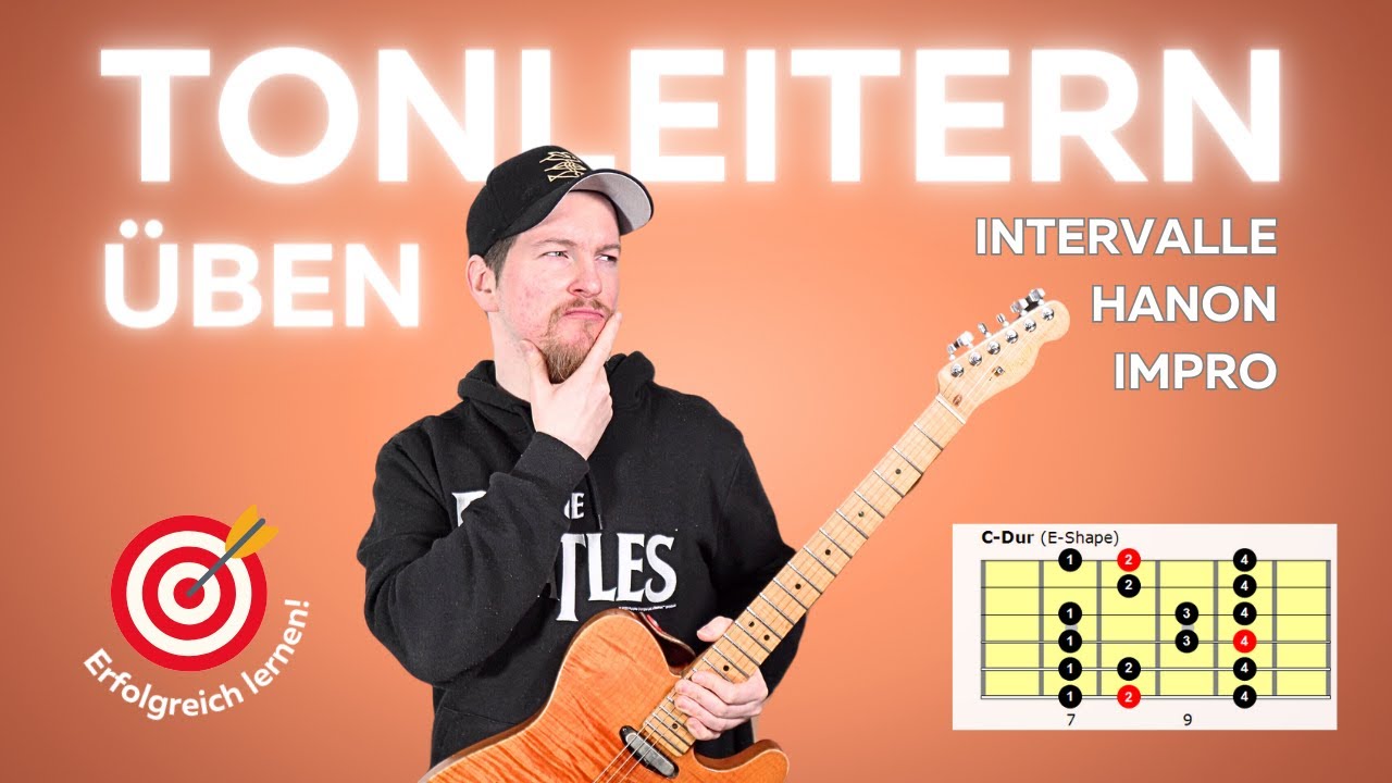 Tonleitern richtig üben: Intervalle, Hanon, Improvisation | Patreon Livestream Clip