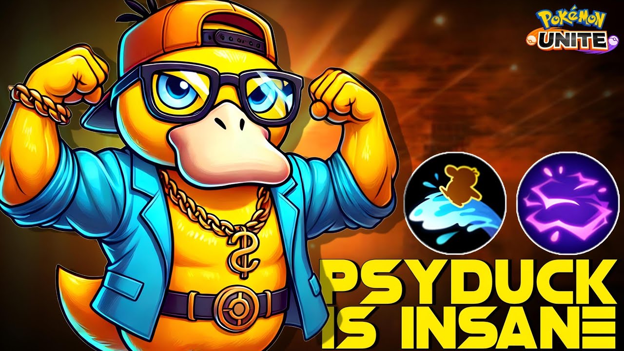 PSYDUCK LOOKS INSANELY OP WITH THIS SOLO QUEUE BUILD 😲 | POKEMON UNITE