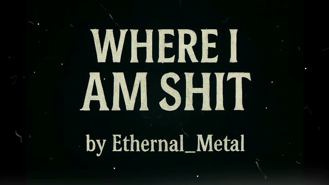 &uml;Where i am Shit&uml; | Rapcore (Lyrics Video) | IA Music