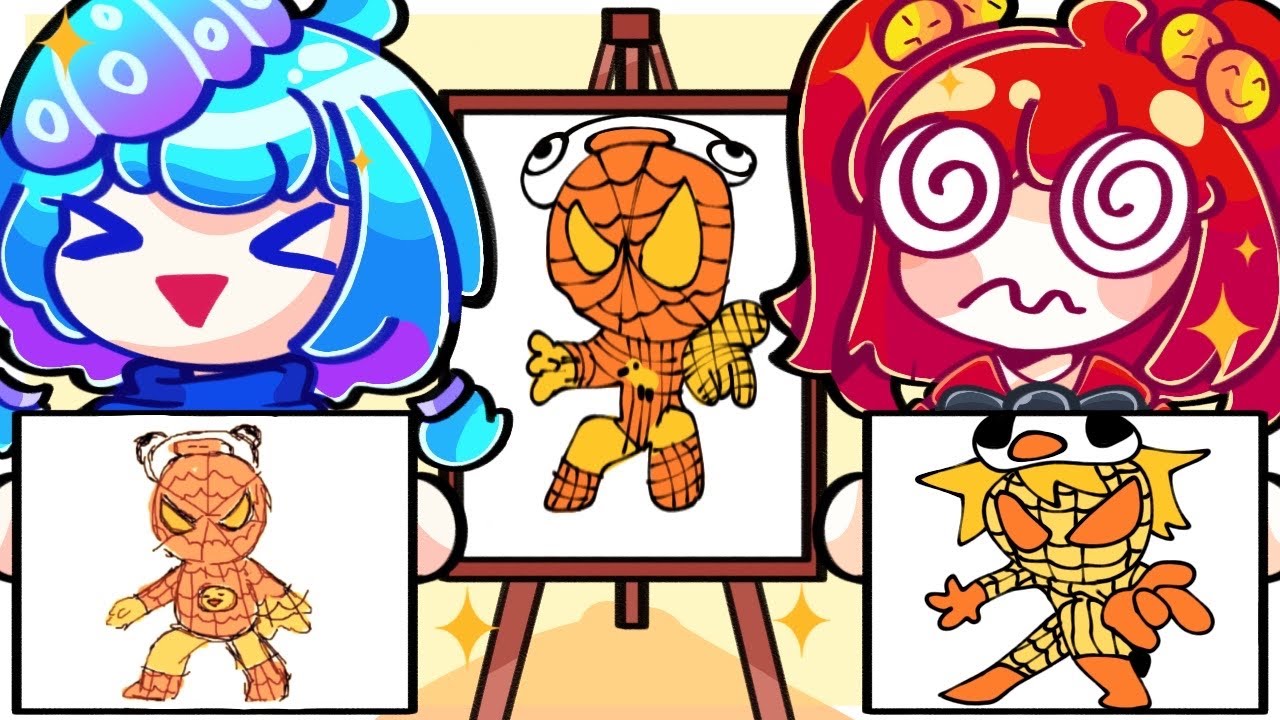 Sunny e Batatinha REFIZERAM os DESENHOS do Yuyu no Gartic Phone!