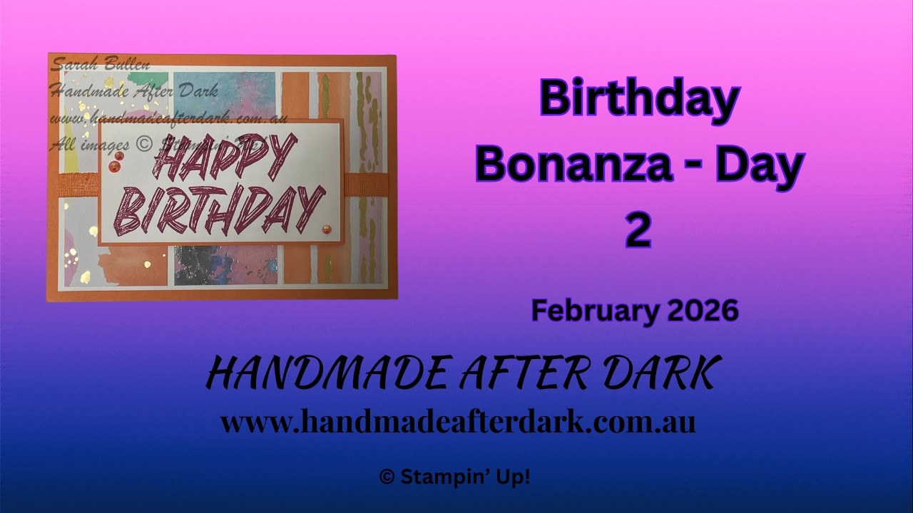 Birthday Bonanza Series - Day 2