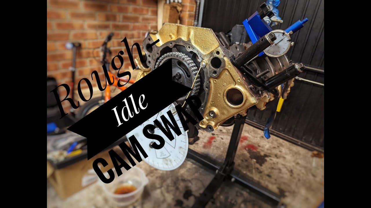 Installing a Comp cams Thumpr Series Camshaft on small block chevy. (Rough-idle cam) #cars #camaro
