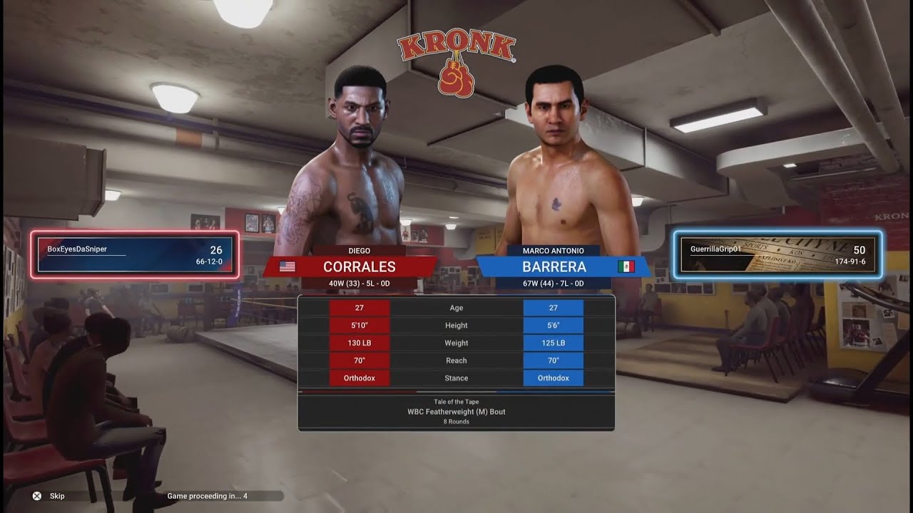 High-Level Sparring at the Legendary KRONK gym -- GuerrillaGrip01 vs BoxEyesView