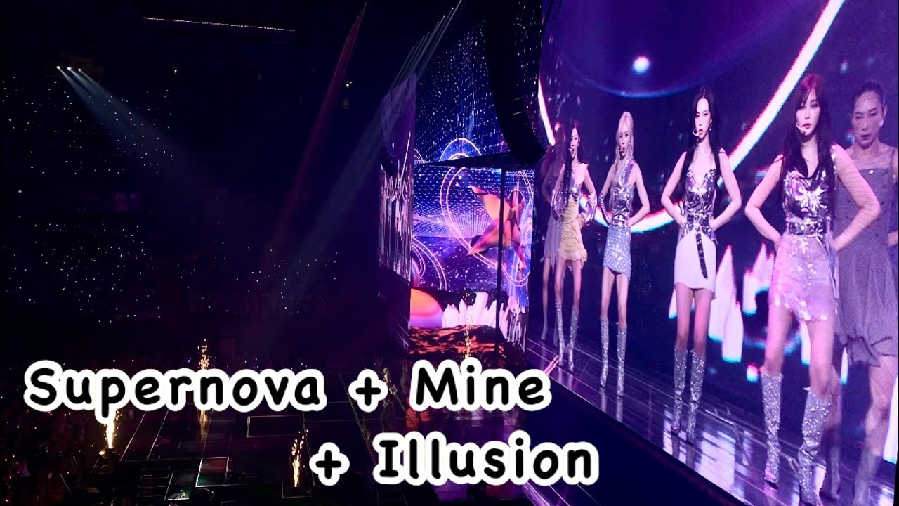aespa - Supernova + Mine + Illusion | 2024 aespa LIVE TOUR - SYNK : PARALLEL LINE in SEOUL Day2