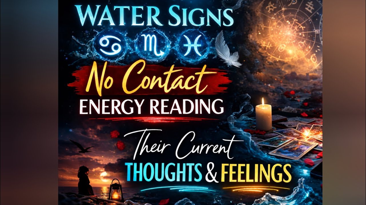 Water Signs ♋♏♓ No Contact Energy Reading | Their Current Thoughts & Feelings Tamil Tarot 