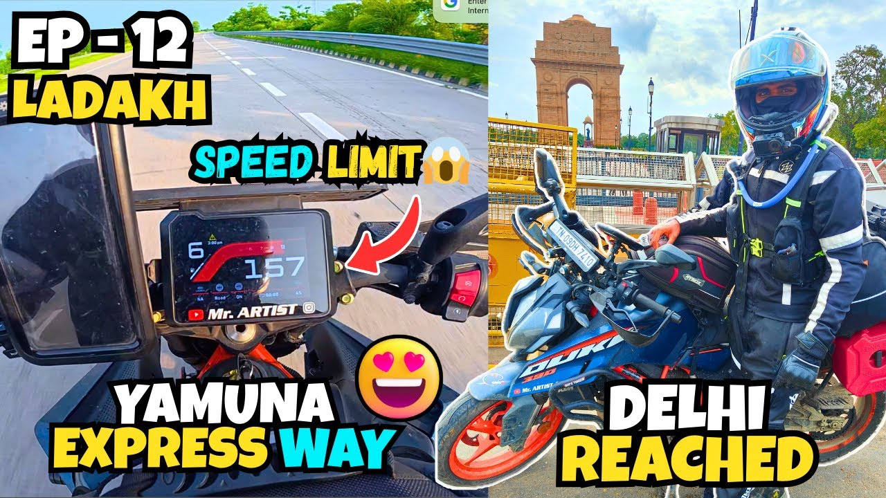 வேற Level Ride, கடைசில சம்பவம்🥵DAY-5 Delhi Reached Ep-12 Channai To #ladakh #duke390 #ladakh #ktm 