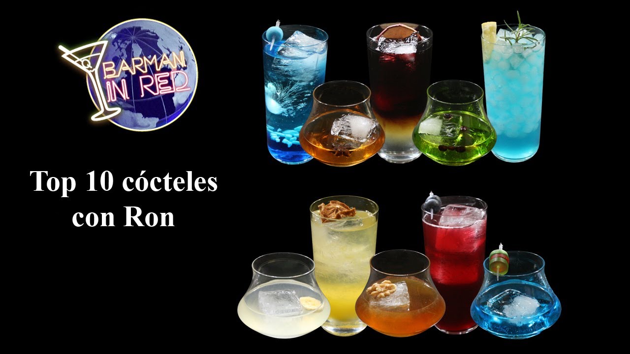Top 10 cócteles con Ron