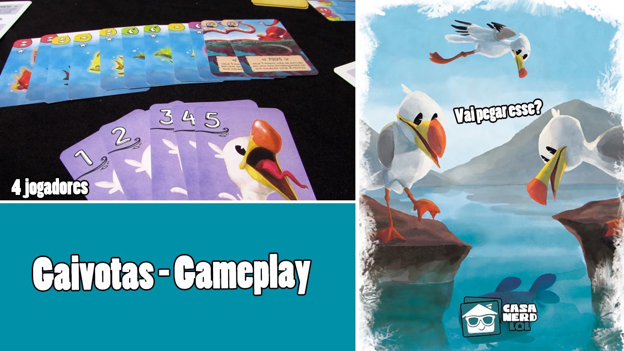 Gaivotas (TGM Editora) - Gameplay