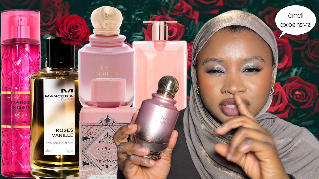 FROM FLIRTY TO INTOXICATING: ROSE FRAGRANCES IN MY PERFUME COLLECTION|LATTAFA|LANCÔME|KHADLAJ|BBW