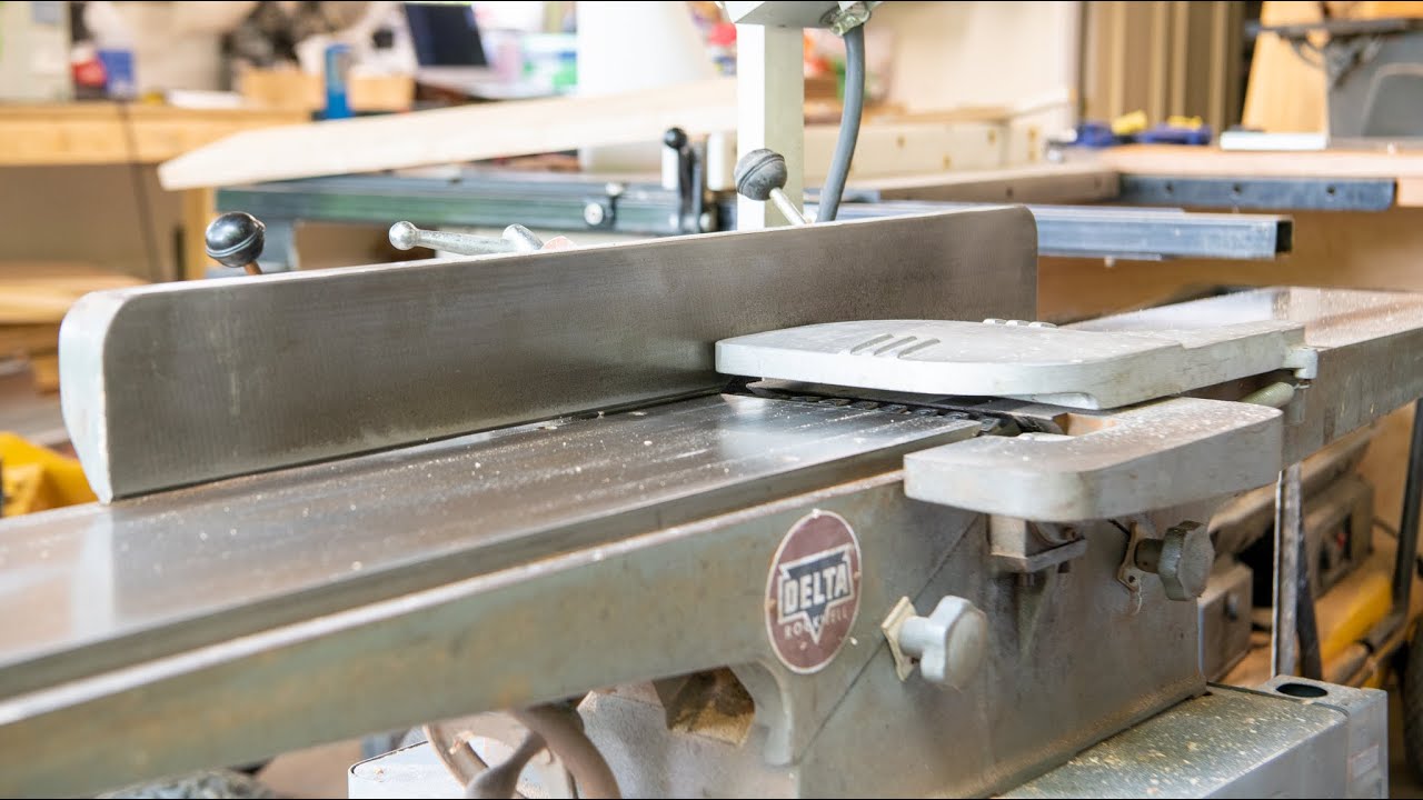 Delta 37-315 Jointer - Helical Cutter Head Install (upgrade)